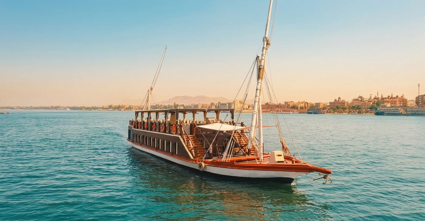 Nil Dahabya Trip 4 Nights from Aswan to Luxor